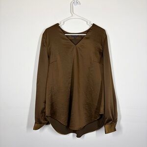 Universal Standard Satin Eva Blouse Size XS